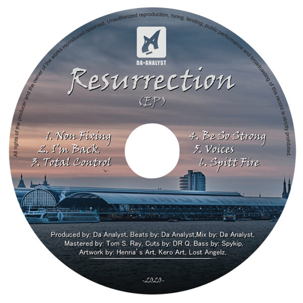 Resurrection_CD_label1 Da Analyst | CD - Resurrection (ep)
