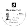 Resurrection_vinyl_label1 Da Analyst | Vinyl - Resurrection (ep) Limited Edition Blue Vinyl